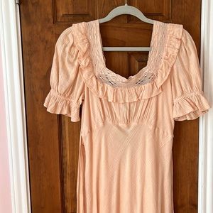Free People Now and Forever Midi Dress